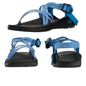 Chaco Women’s ZX1 Classic Braid Blue and Purple 7W
